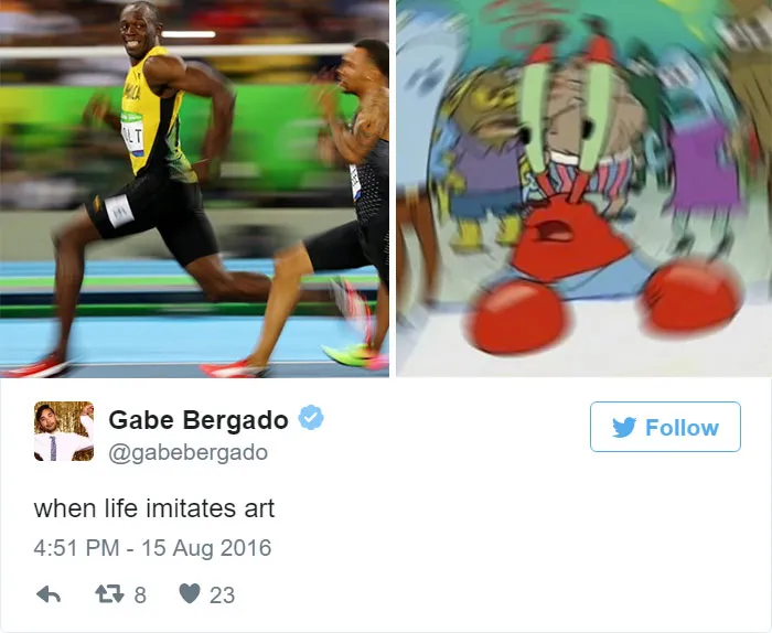 28 Hilarious Reactions To Usain Bolt's Winning Smile