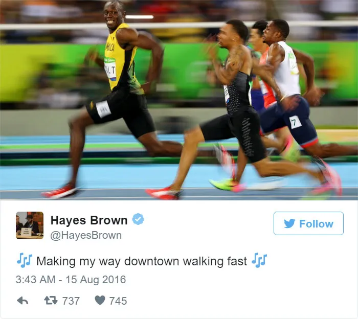 28 Hilarious Reactions To Usain Bolt's Winning Smile