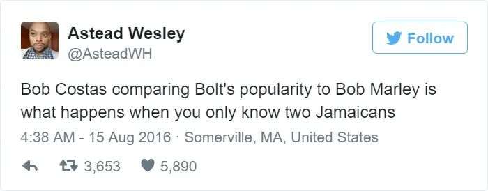 28 Hilarious Reactions To Usain Bolt's Winning Smile