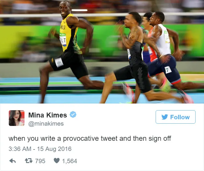 28 Hilarious Reactions To Usain Bolt's Winning Smile
