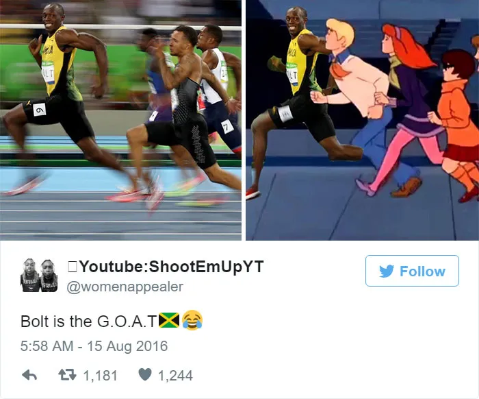 28 Hilarious Reactions To Usain Bolt's Winning Smile