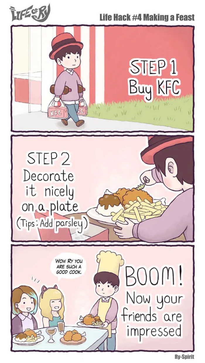 17 Simple Yet Clever Comics By Ry-Spirit
