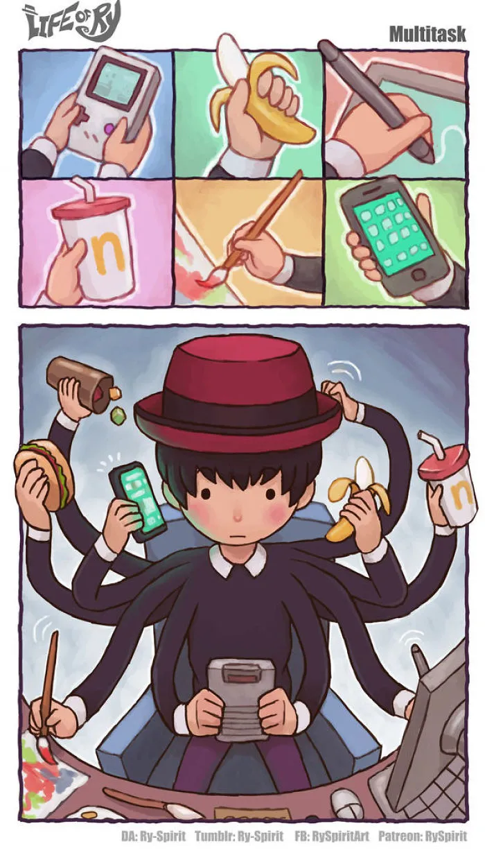 17 Simple Yet Clever Comics By Ry-Spirit