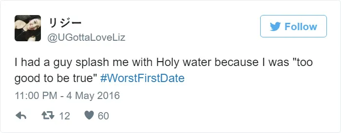 Funny First Date Tweets