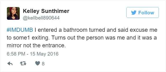 I Am Dumb Tweet