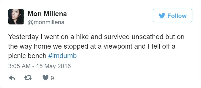 I Am Dumb Tweet
