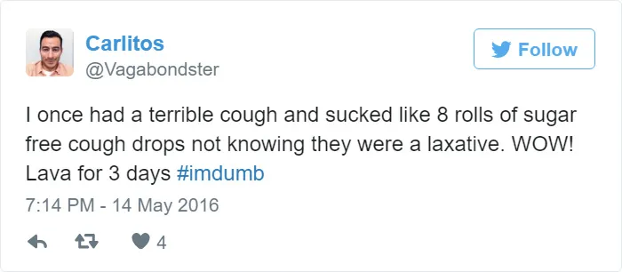 I Am Dumb Tweet