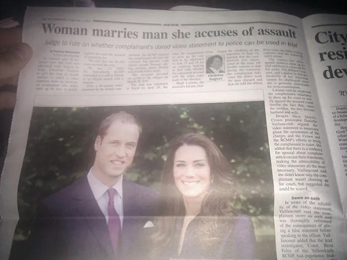 My Hometown Newspaper Had An Amusing Juxtaposition