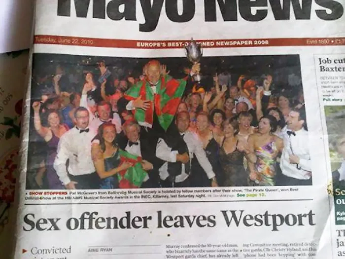 Newspaper Fail