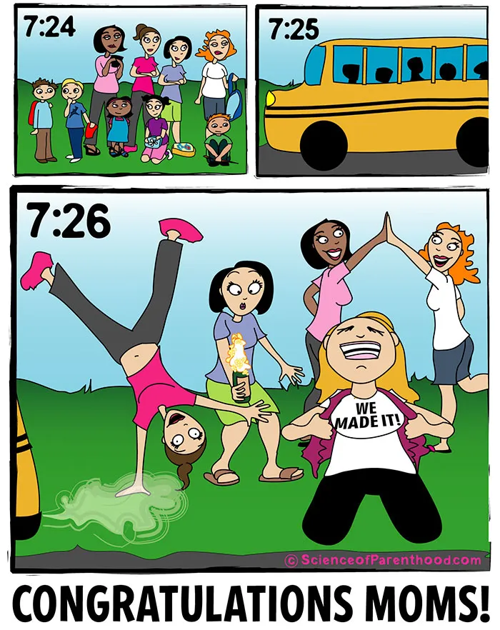 74 Funny Comics That Prove Parenting Is A Science