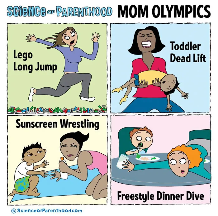 74 Funny Comics That Prove Parenting Is A Science