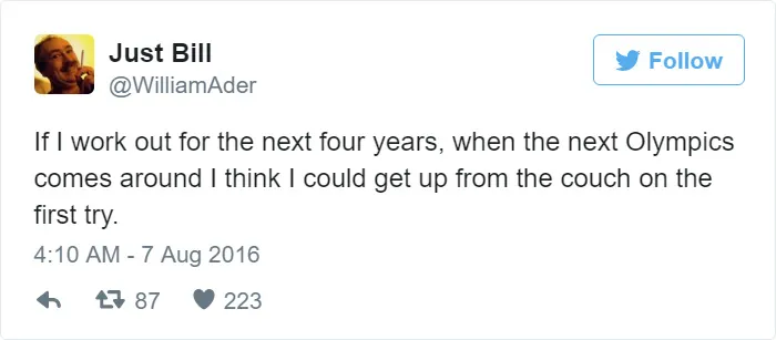 84 Of The Funniest Tweets About The Rio Olympics