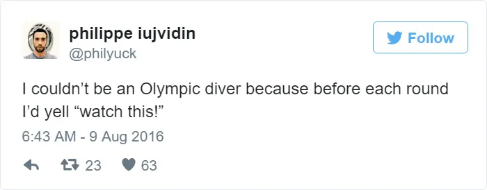 84 Of The Funniest Tweets About The Rio Olympics