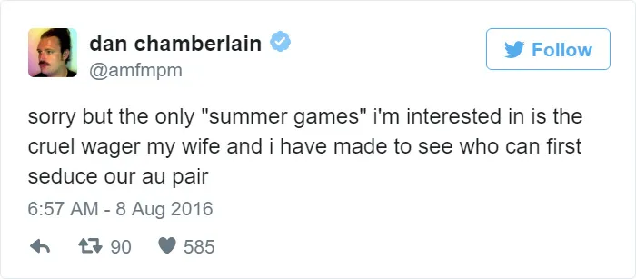 84 Of The Funniest Tweets About The Rio Olympics