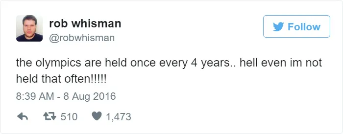84 Of The Funniest Tweets About The Rio Olympics