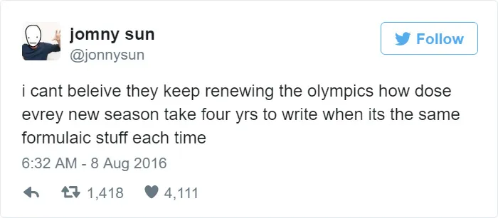 84 Of The Funniest Tweets About The Rio Olympics
