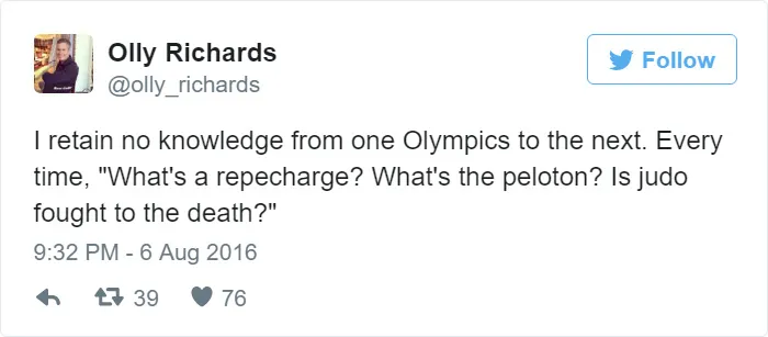 84 Of The Funniest Tweets About The Rio Olympics