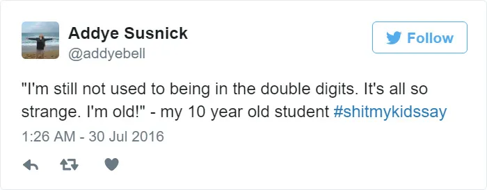 Feeling Old