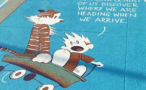 High School Seniors Paint Their Parking Spots And Their Art Goes Viral On Twitter
