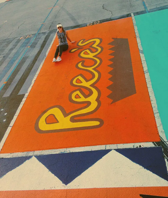 High School Seniors Paint Their Parking Spots And Their Art Goes Viral On Twitter