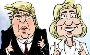 The Difference Between Trump And Clinton Summed Up In One Cartoon