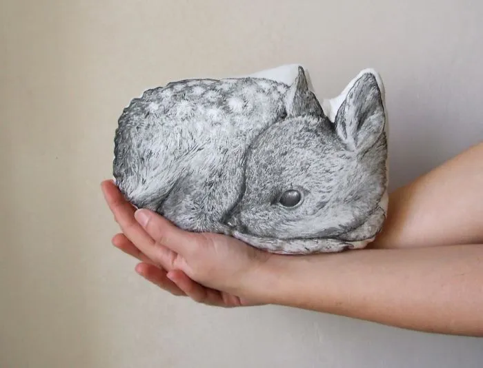 I Create Animal Pillows For People Who Love Nature, Dreams And Fairy Tales