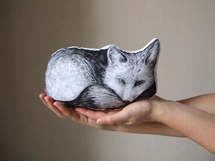 I Create Animal Pillows For People Who Love Nature, Dreams And Fairy Tales