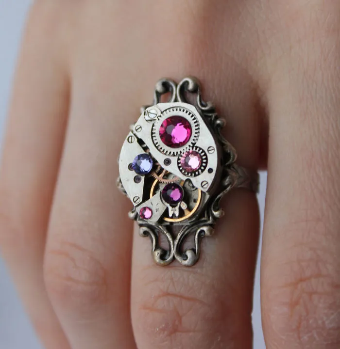 Steampunk Jewelry By This Russian Artist Will Take You Back To Victorian Era