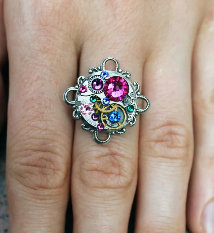 Steampunk Jewelry By This Russian Artist Will Take You Back To Victorian Era