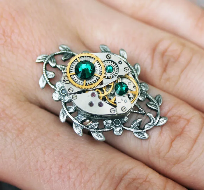 Steampunk Jewelry By This Russian Artist Will Take You Back To Victorian Era