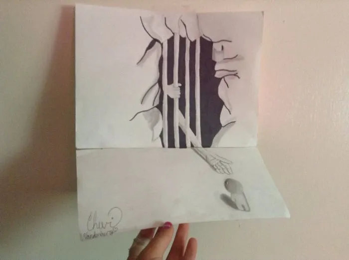 I Drew This 3d Picture Comment What You Think...good Or Bad?