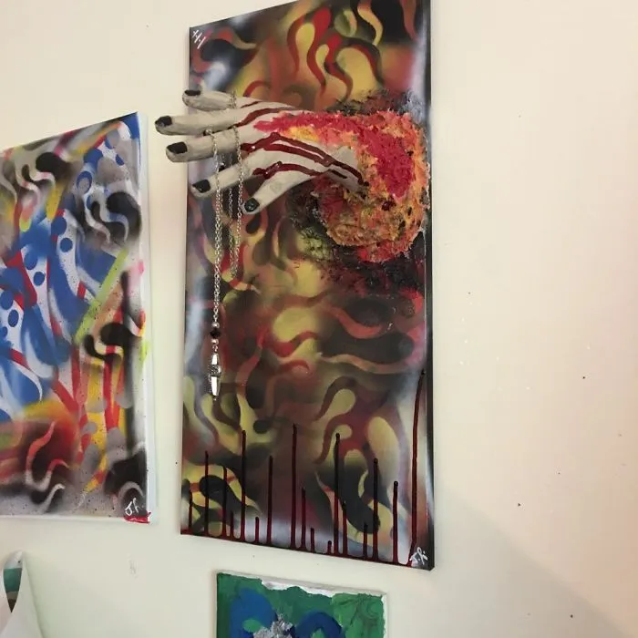Abstract Mixed Media