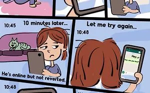 This Comic Gets It Right On: Girlfriends And What They Think While Whatsapping.