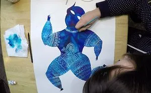 Time Lapse Video Of Zsalto Painting A Super Detailed Artwork