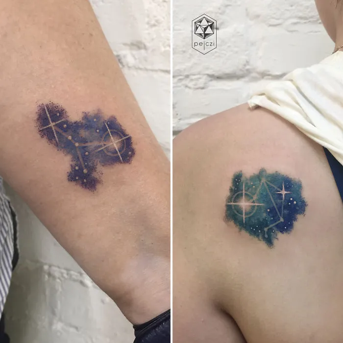 I’ve Quit My 9-To-5 Job And Now I Put Galaxies Onto People's Skin