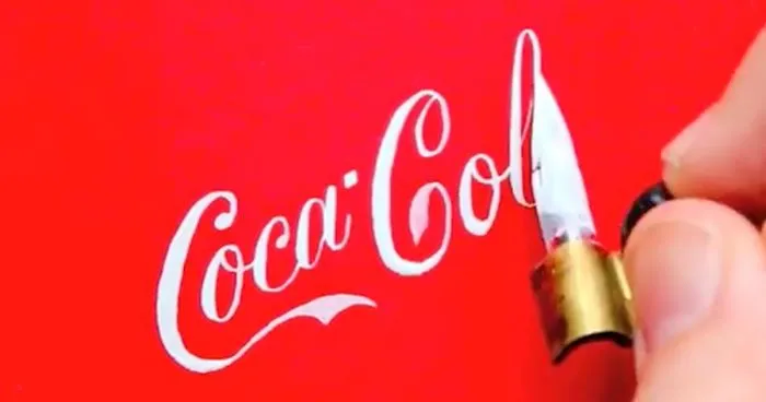 Seb Lester Recreates Famous Logos By Hand Using Calligraphy Pens