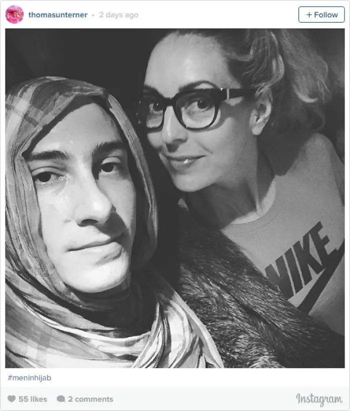Iranian Men Wear Hijab To Fight For Women’s Rights In Iran