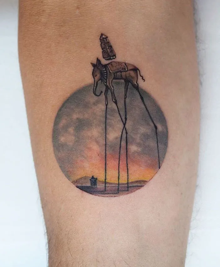 Miniature Circle Tattoos By Turkish Artist Eva Krbdk