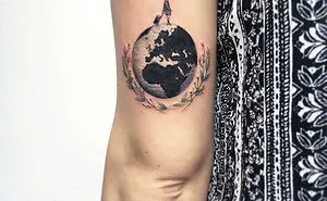 Miniature Circle Tattoos By Turkish Artist Eva Krbdk