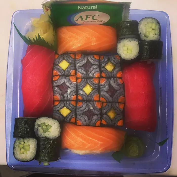 'Mosaic Sushi' Trend From Japan Turns Lunch Into Edible Works Of Art