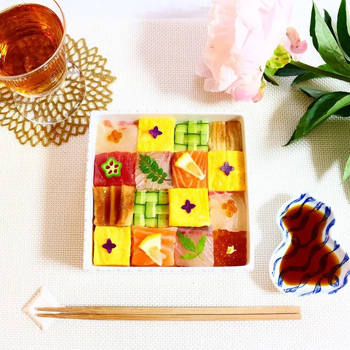 'Mosaic Sushi' Trend From Japan Turns Lunch Into Edible Works Of Art