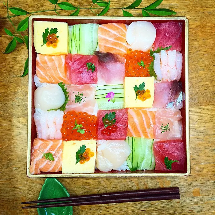 'Mosaic Sushi' Trend From Japan Turns Lunch Into Edible Works Of Art