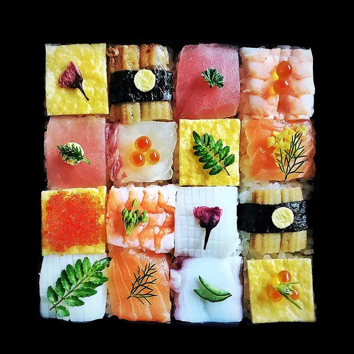 'Mosaic Sushi' Trend From Japan Turns Lunch Into Edible Works Of Art