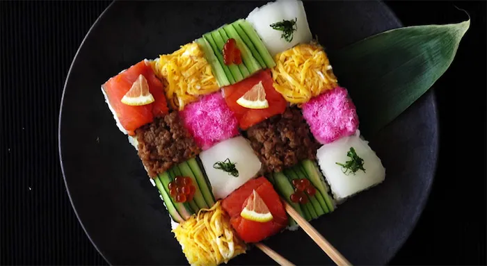 'Mosaic Sushi' Trend From Japan Turns Lunch Into Edible Works Of Art