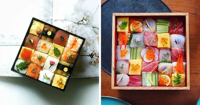 'Mosaic Sushi' Trend From Japan Turns Lunch Into Edible Works Of Art