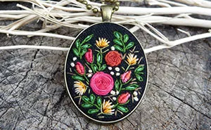 My Hand-Embroidered Jewelry