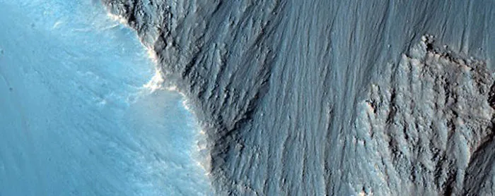 Steep Slopes Of Hebes Chasma