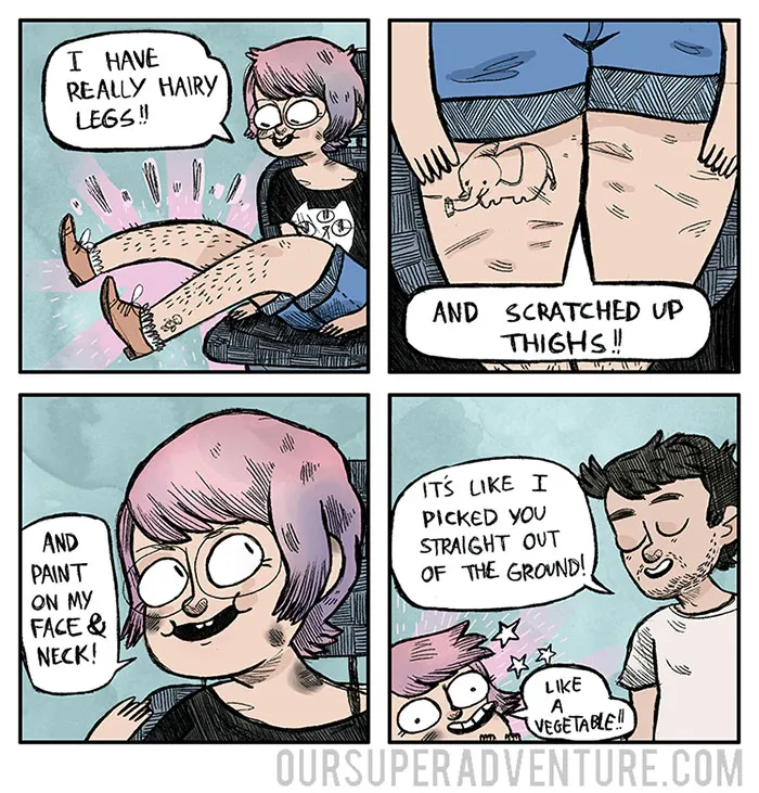 Artist Illustrates Everyday Life With Her Boyfriend, Shows That Love Is In The Small Things