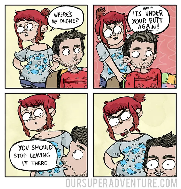 Artist Illustrates Everyday Life With Her Boyfriend, Shows That Love Is In The Small Things