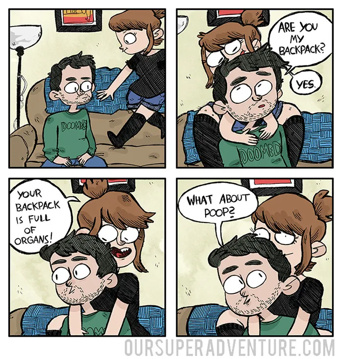 Artist Illustrates Everyday Life With Her Boyfriend, Shows That Love Is In The Small Things